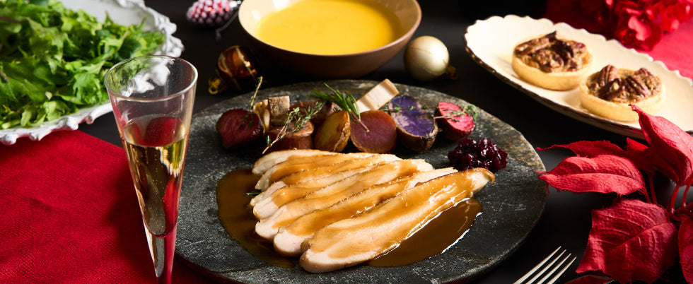 クリスマスディナーセットで贅沢なひとときを