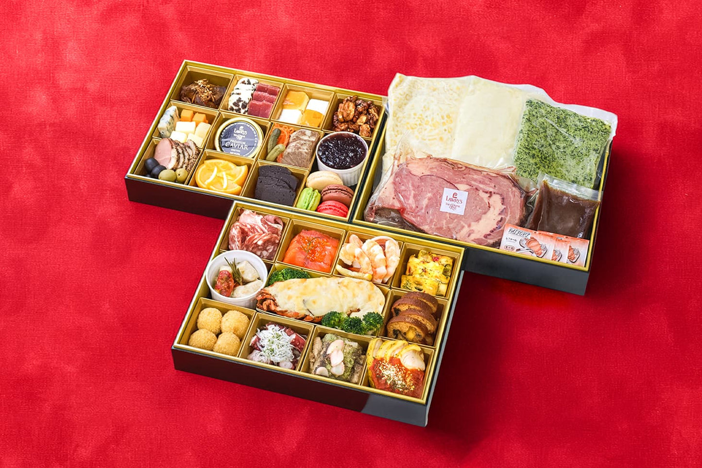 Lawry's Osechi 2027 『Premium』 | ロウリーズおせち・プレミアム | 三段重／3〜4名様／全37品