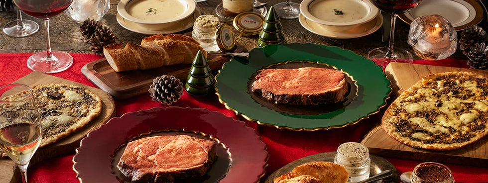 クリスマスディナーセットで贅沢なひとときを